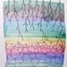 Rainbow Spring Sprouts- 11x17 print of original watercolor