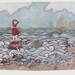 Nautical Art Print - Storybook Style - Children Decor