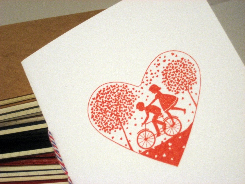 Bicycle Love Notebook
