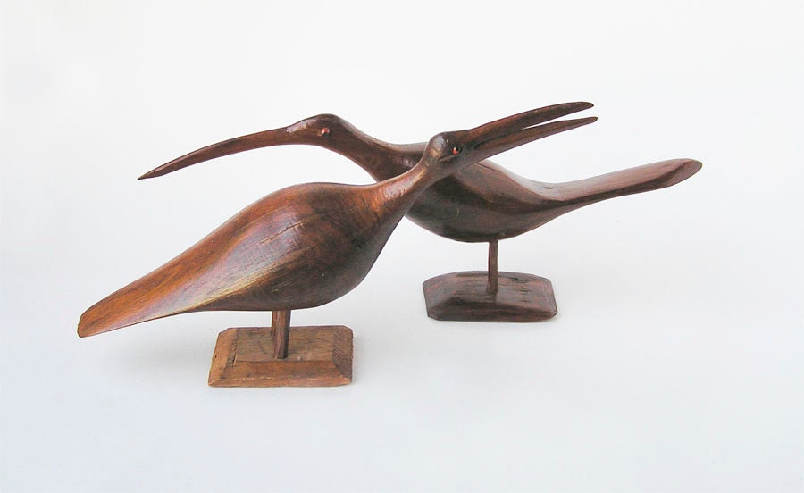 Bird Folk Art Sculpture