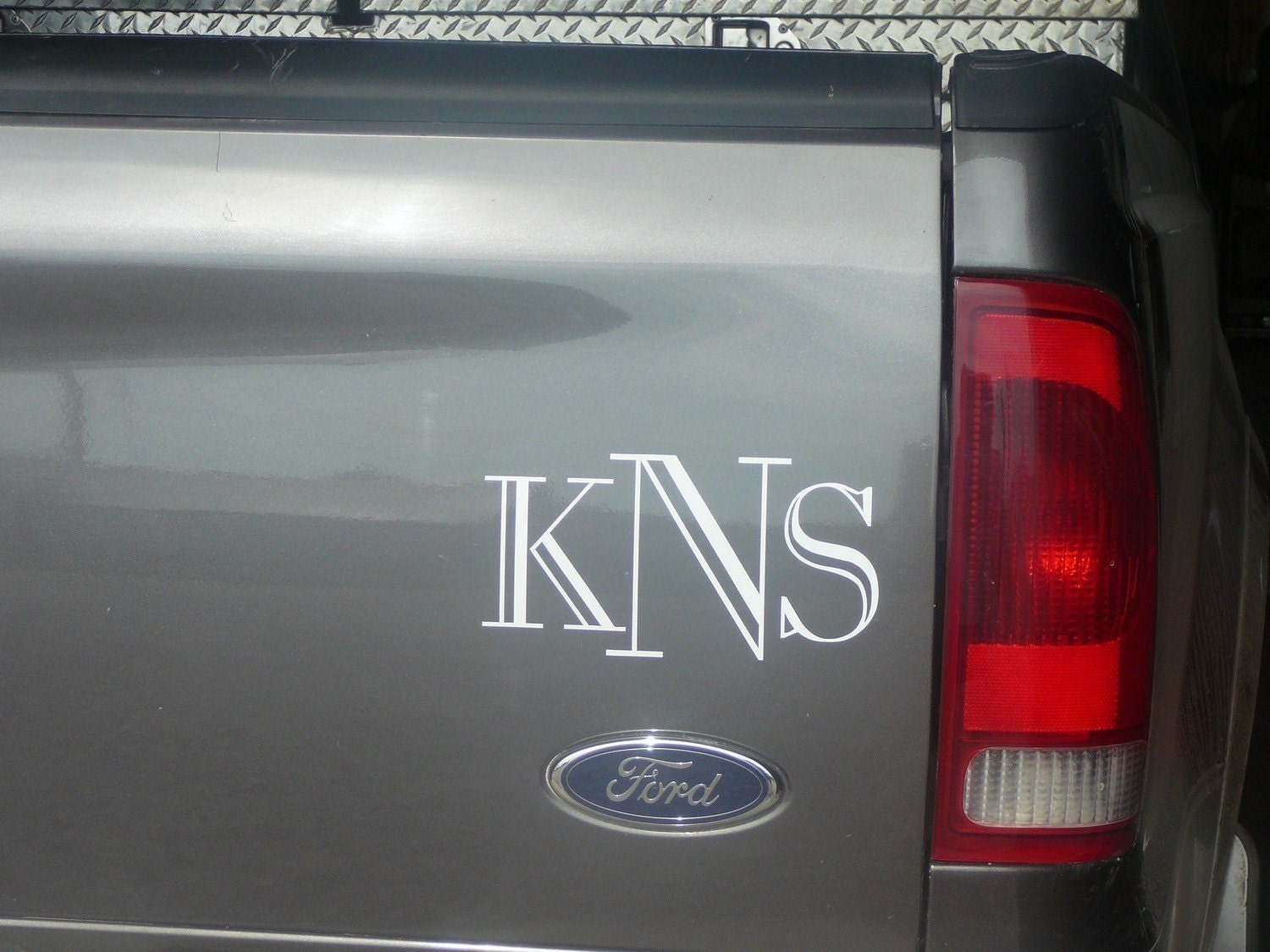 Monogram Car Decal