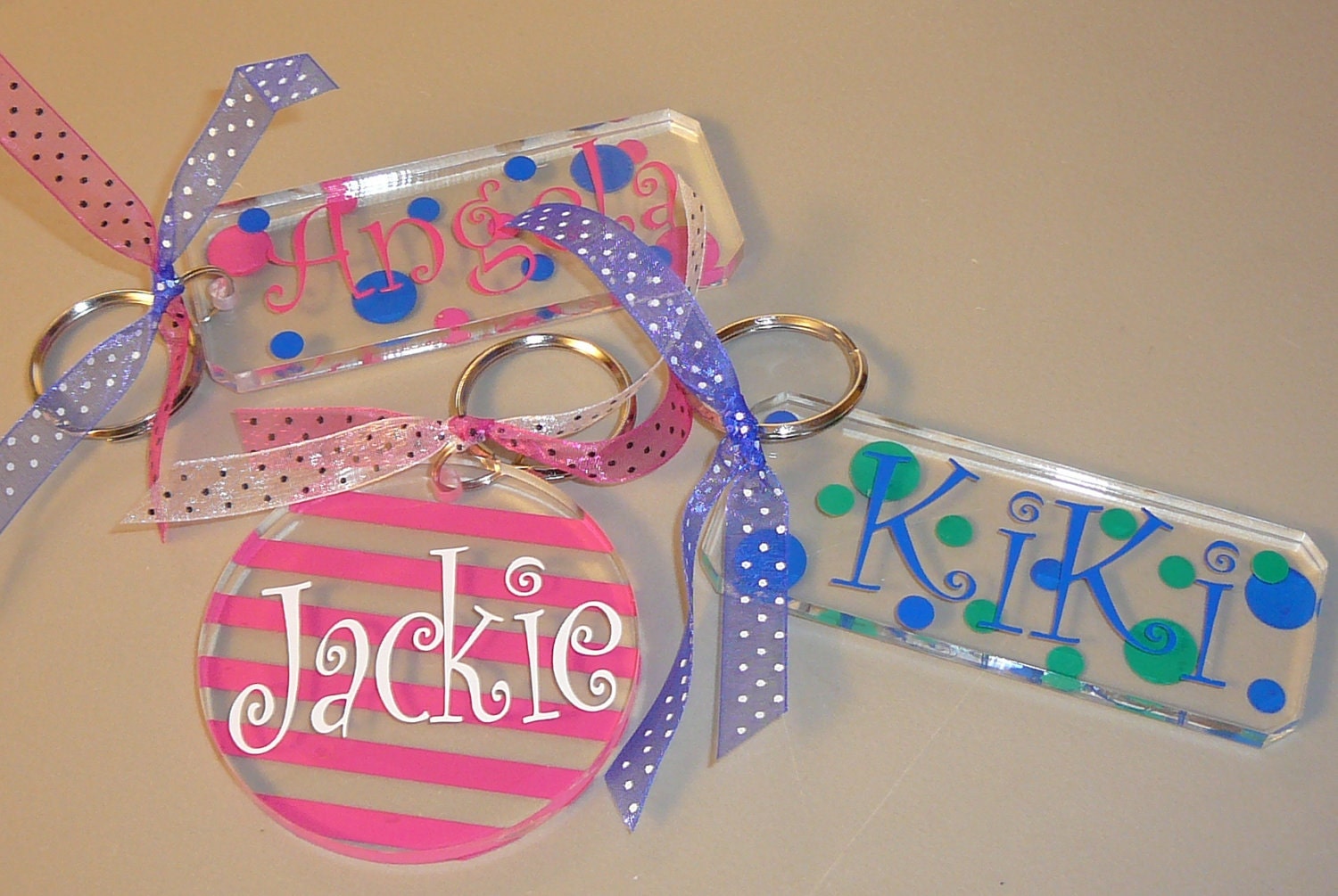 Personalized Acrylic Keychain Birthday Teacher