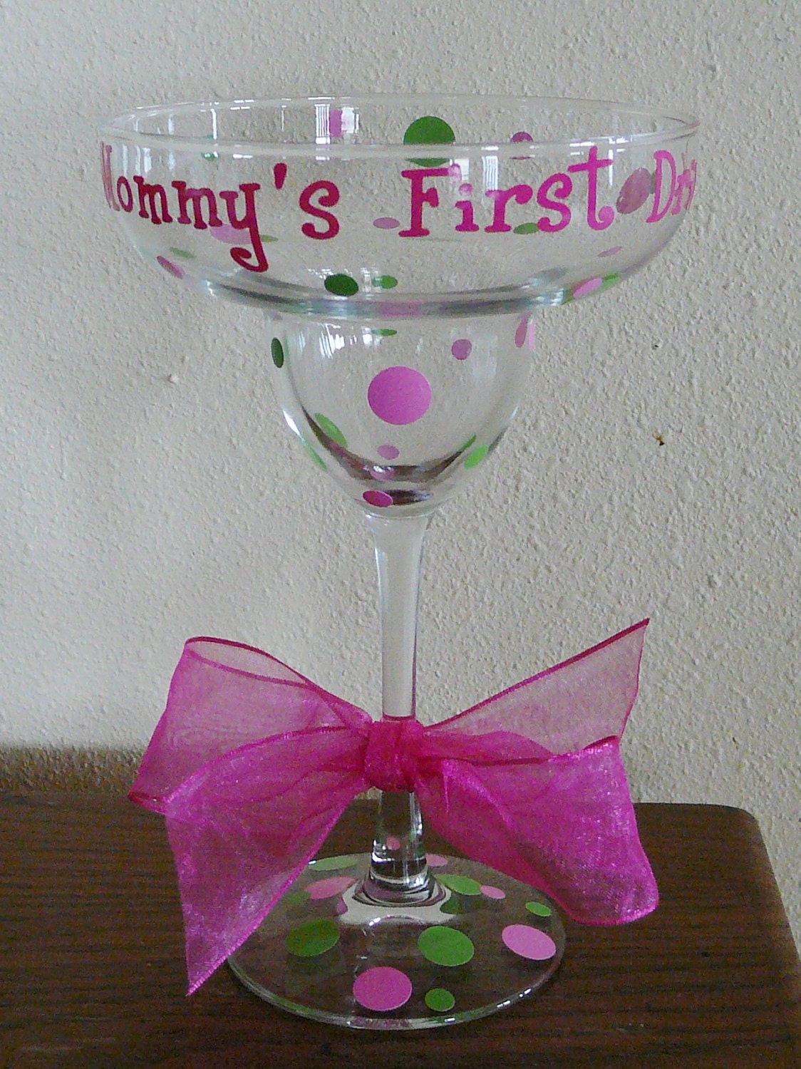 Personalized Margarita Glass by preppyfarmer on Etsy