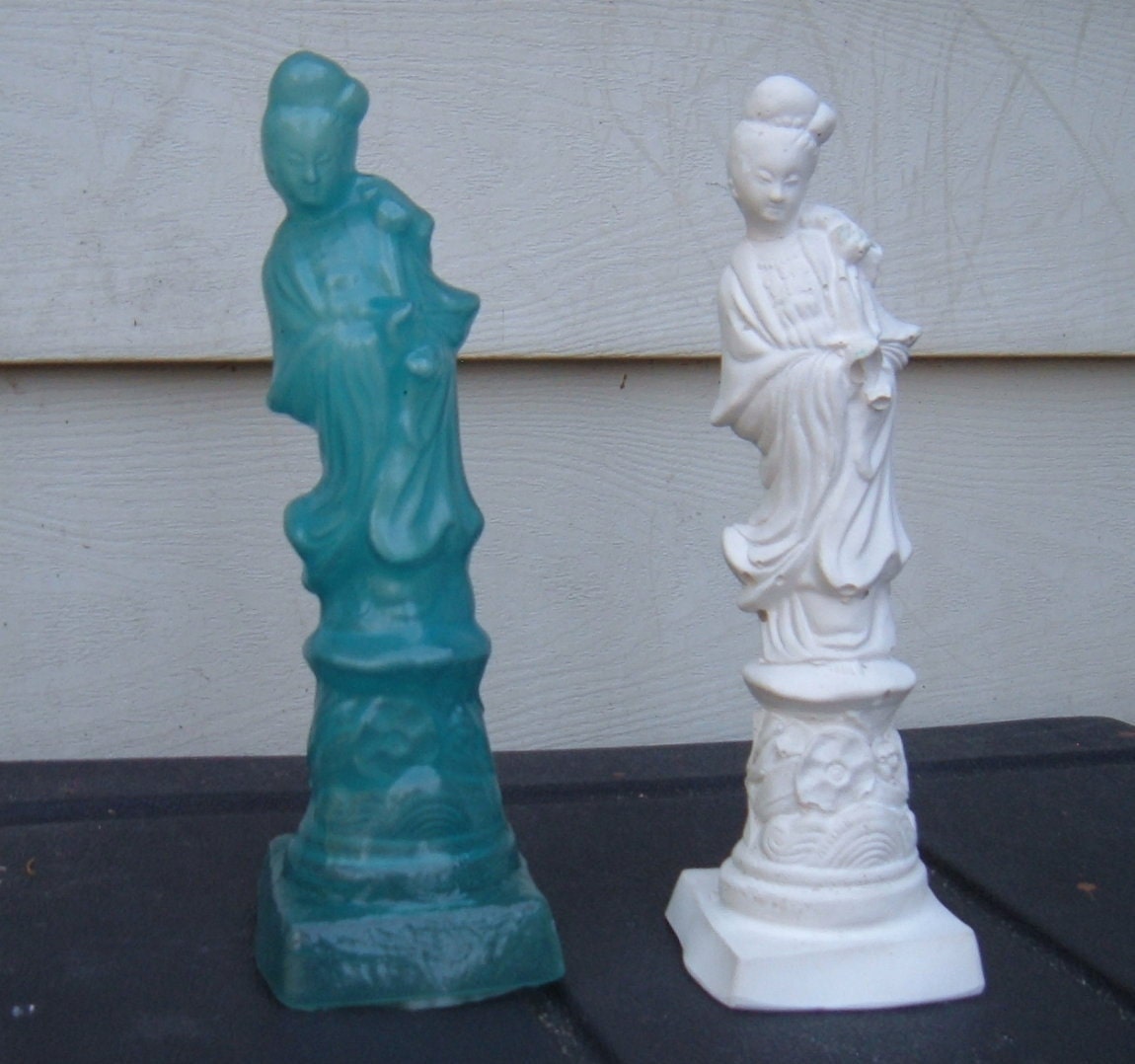 Mold for Making Plaster Kwan Yin Statue, Mold Only