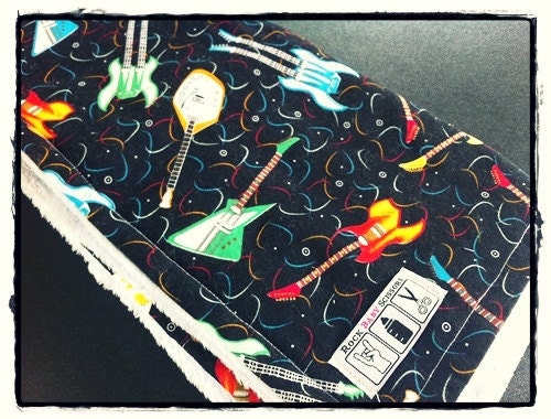 Guitars blanket