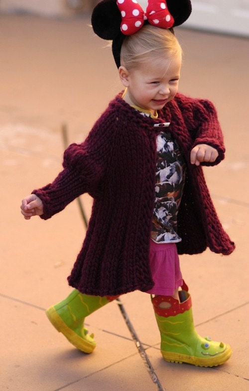Instructions to make: the Girls Jacket PDF Pattern