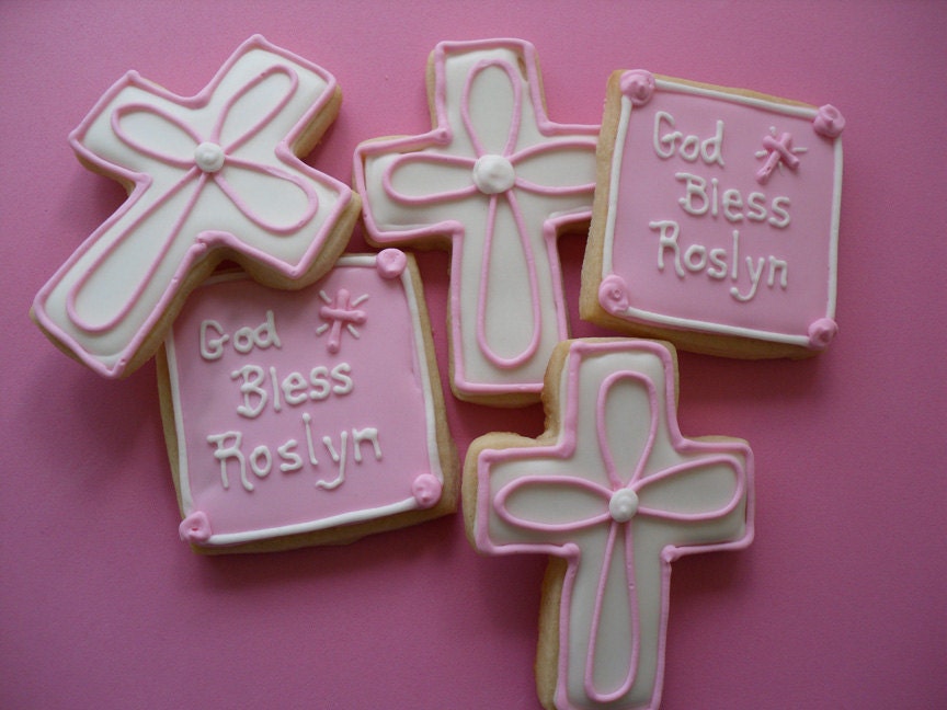 Baptism Cookies Christening Confirmation First Communion Baby Boy or Girl Il_170x135