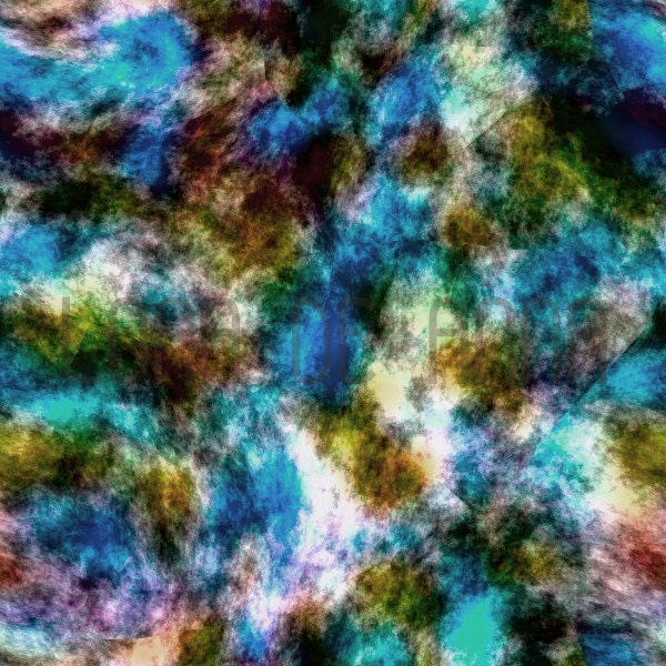 Blue Storm  - Graphic Print A3