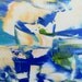 SALE /  A day at the Beach - Original Acrylic Painting