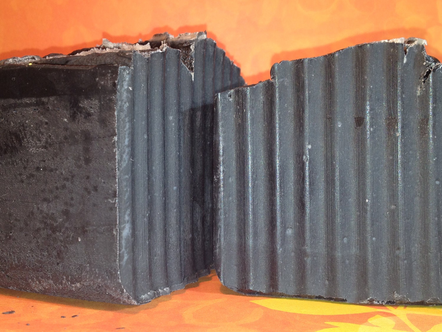 Activated Bamboo Charcoal & Dead Sea Mud 5oz bars Rosemary Mint, Acne and more.