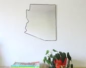 SALE / / / Arizona Mirror / Wall Mirror State Outline Silhouette