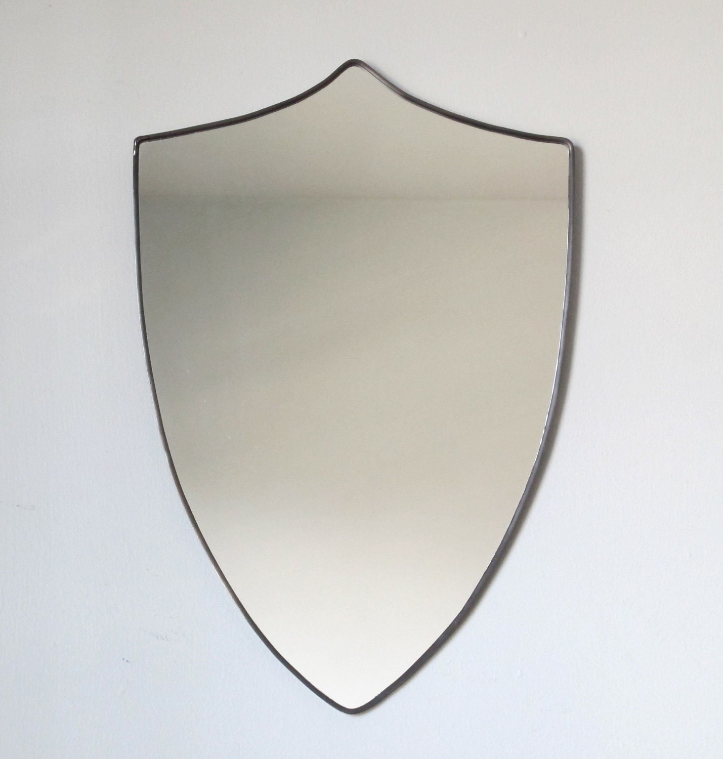 Shield Mirror Crest Mirror Handmade Mirror Wall Mirror