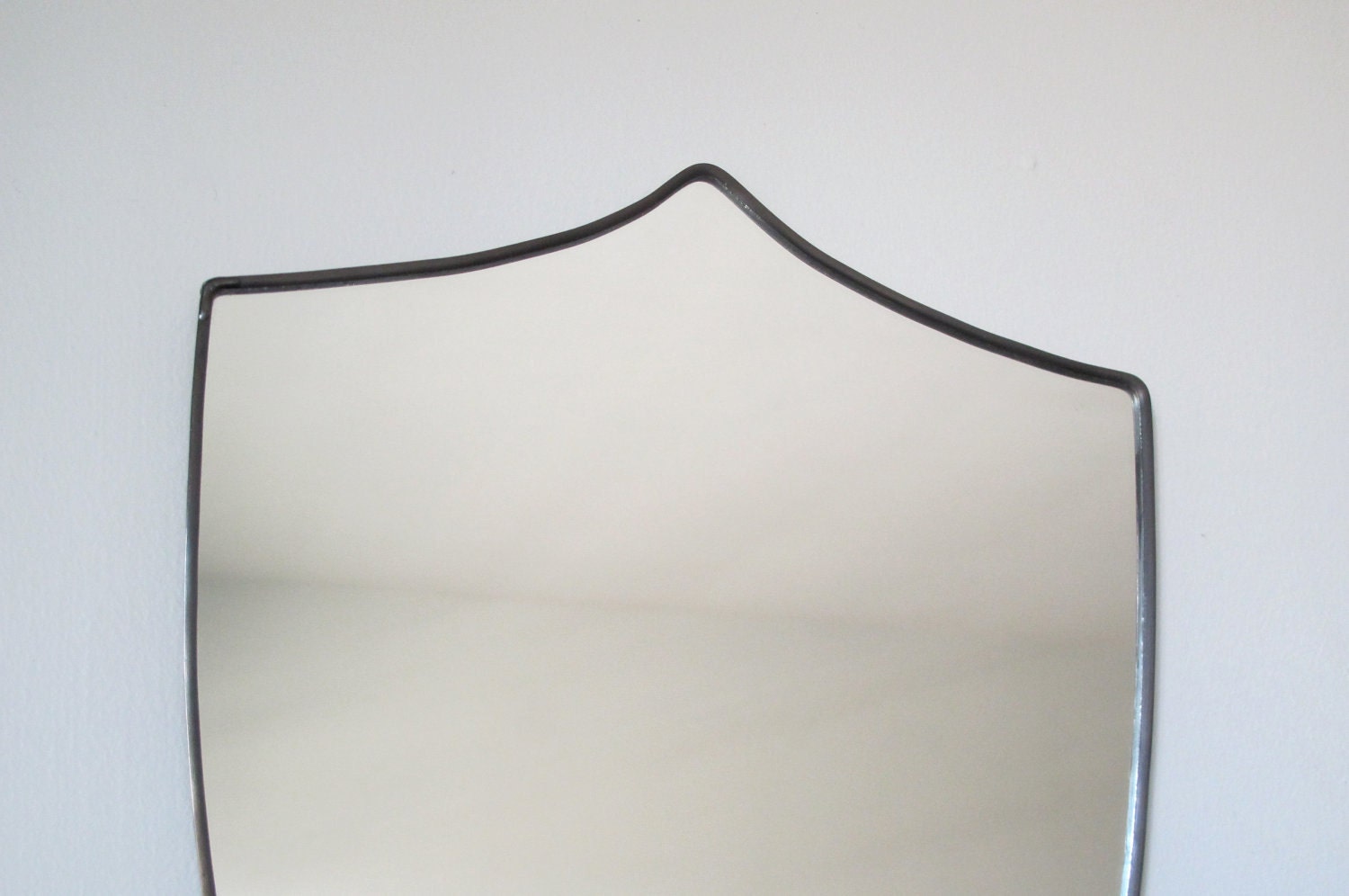 Shield Mirror Crest Mirror Handmade Mirror Wall Mirror