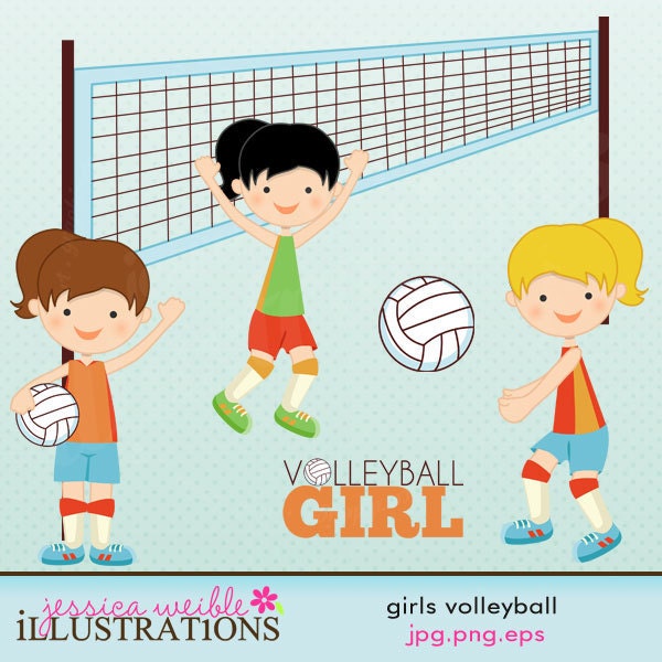 volleyball team clipart - photo #40
