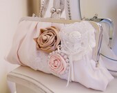Bride's clutch bag