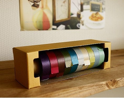 Turbid Colors Adhesive Masking Tapes 0.6 inch (10 pcs)