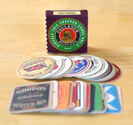 Vintage Coster Label Stickers box vol. 4 (70 sheets)