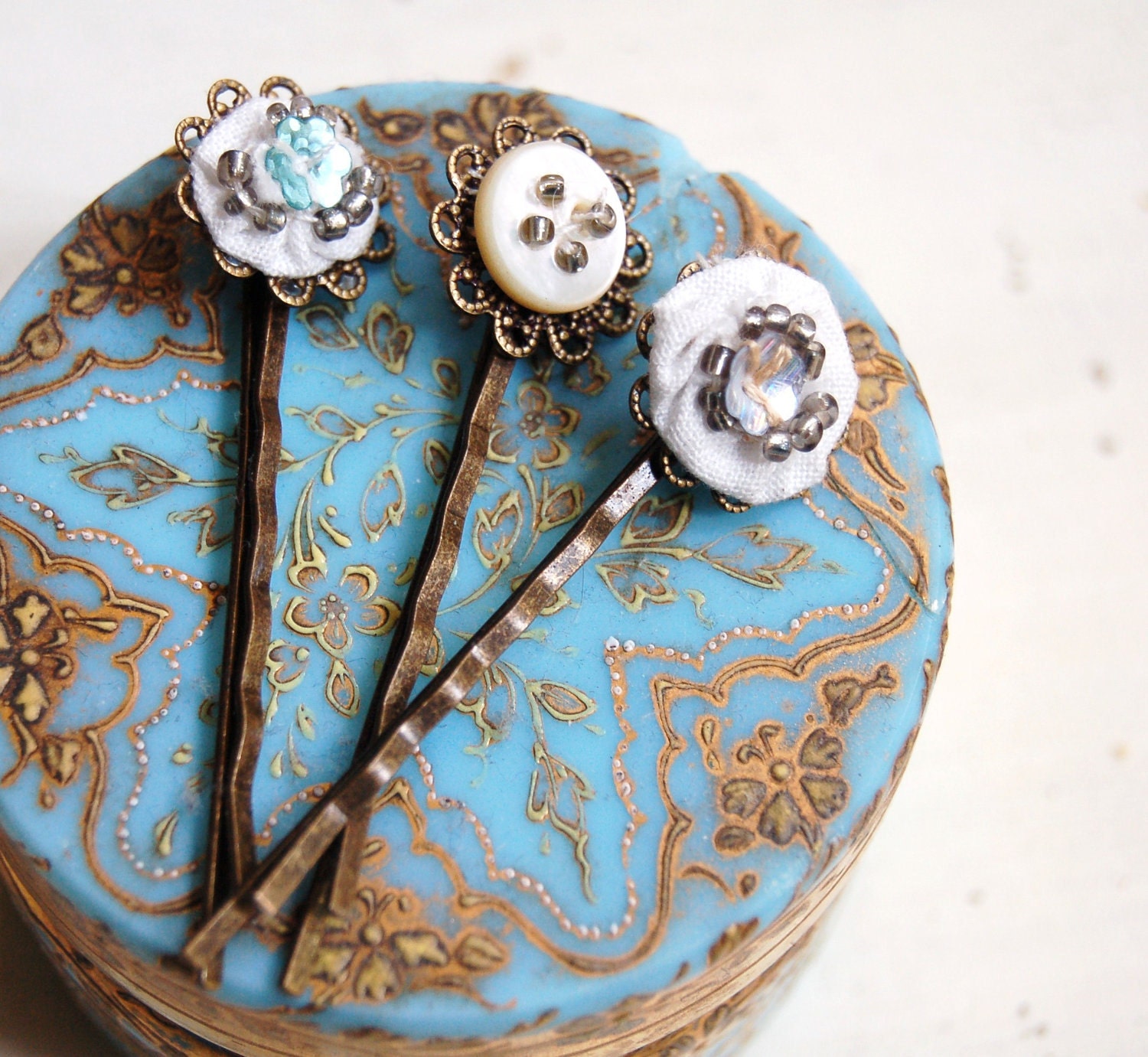 Hair Slide Vintage Inspired