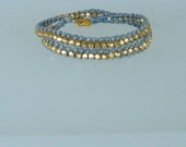 mirror ball woven bracelet