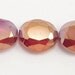 18x25mm Red AB Faceted Oval Crystals (8)