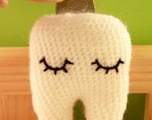 Sweet Tooth: Lashes - Handmade Tooth Fairy Pillow