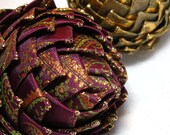 Collectible Christmas Ornament, purple and gold