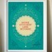 More Stitchin' Less Bitchin' giclee art print 12x16