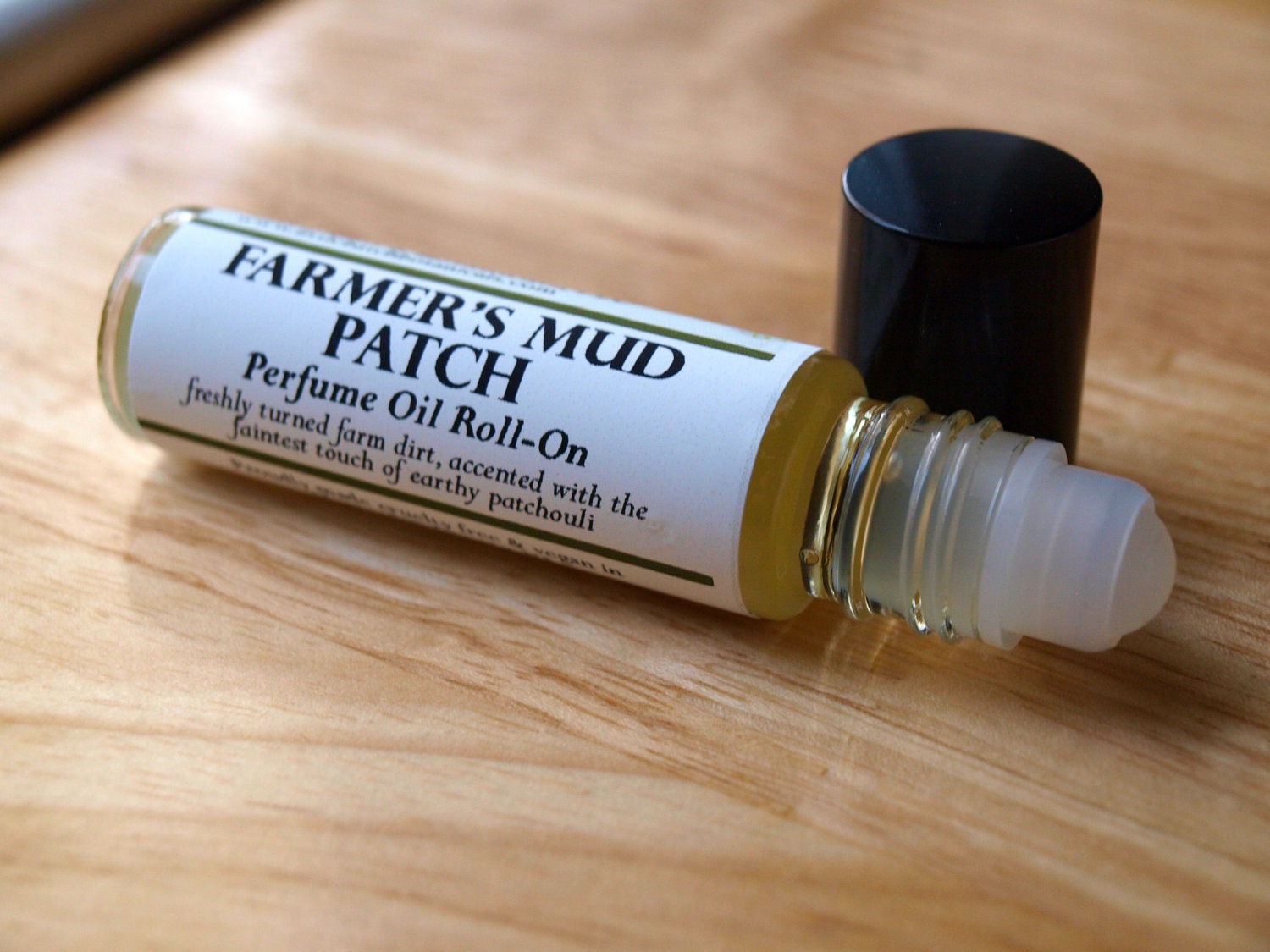Farmer's Mud Patch Vegan Perfume Oil Roll-On Fragrance patchouli dirt earth