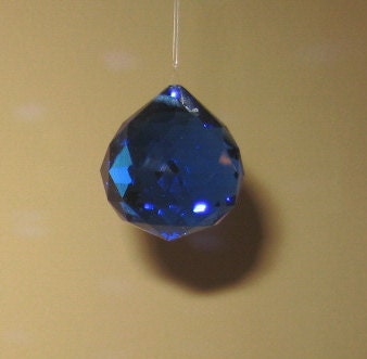 Crystal Ball - 30mm - Cobalt