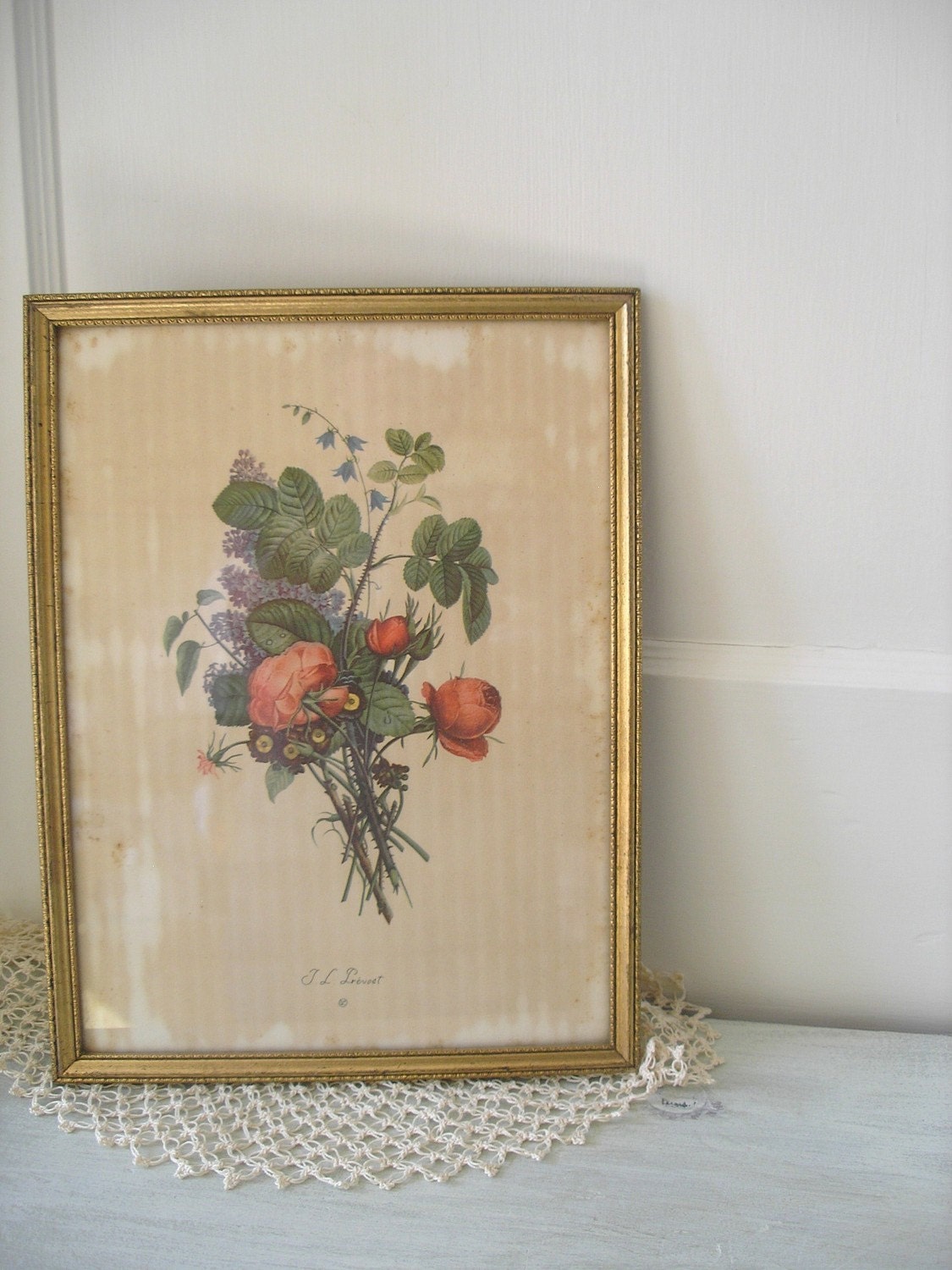 J. L. Prevost Floral Print by PlaceMichel on Etsy