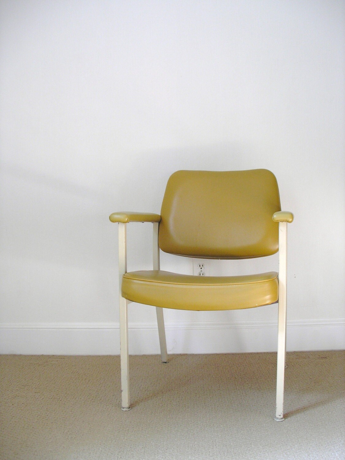 mustard chair