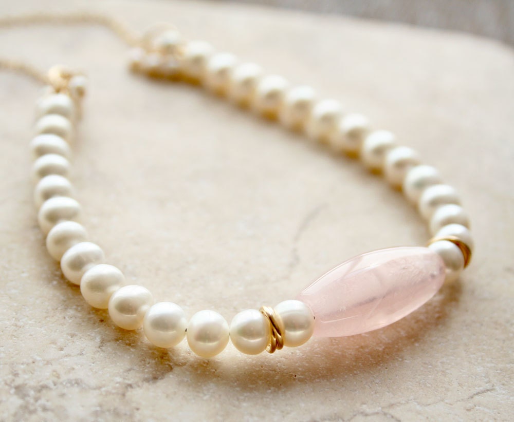Pearl Necklace, Wedding Jewelry, Southern Pearl Necklace