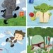 Baby Star Wars wall art - Set of two 5x7 prints