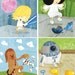 Baby Star Wars wall art - Set of eight 5x7 prints