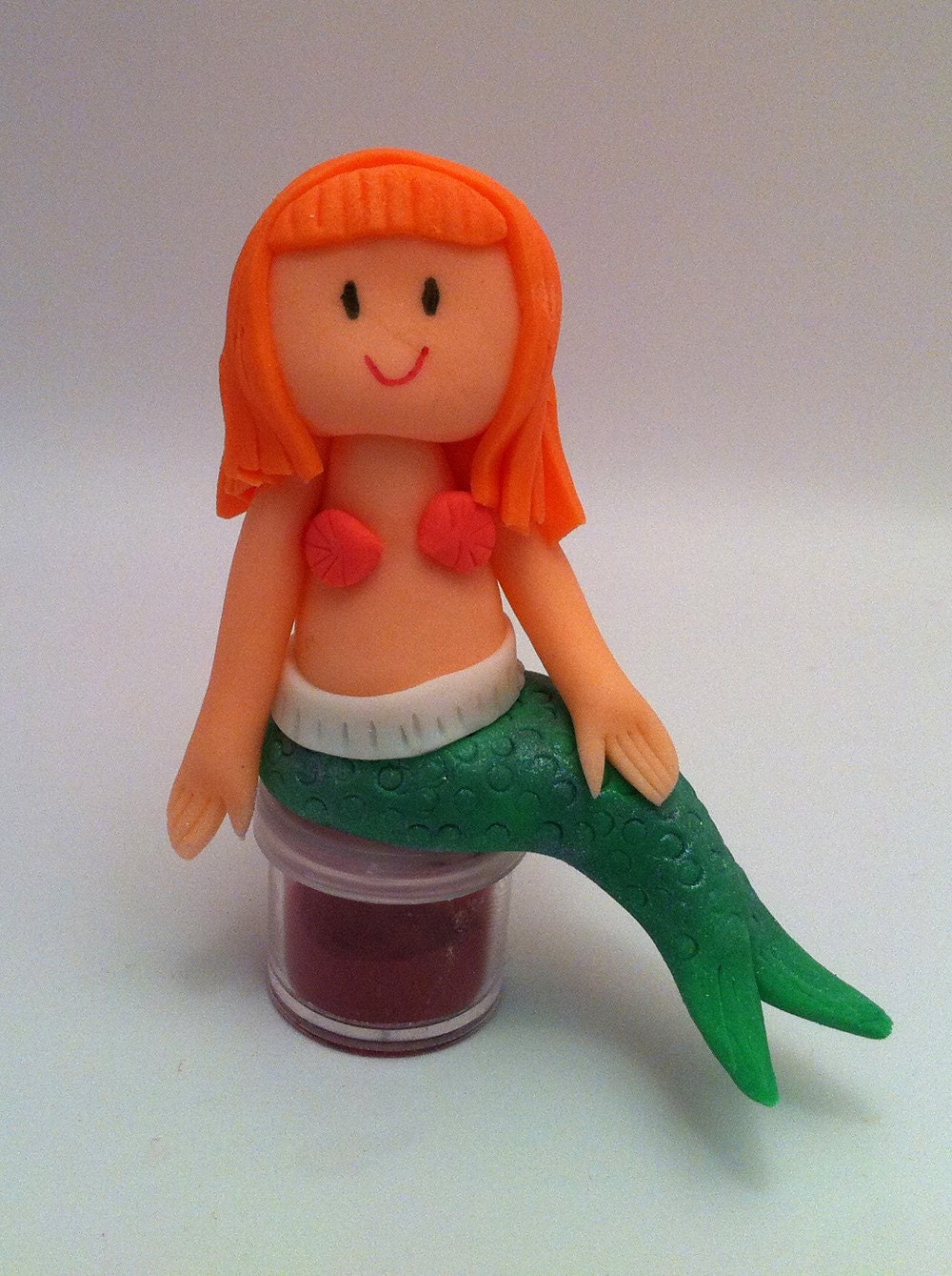 Fondant Mermaid Cupcake Toppers, 3 beautiful cupcake decorations for pirates or mermaids Il_170x135