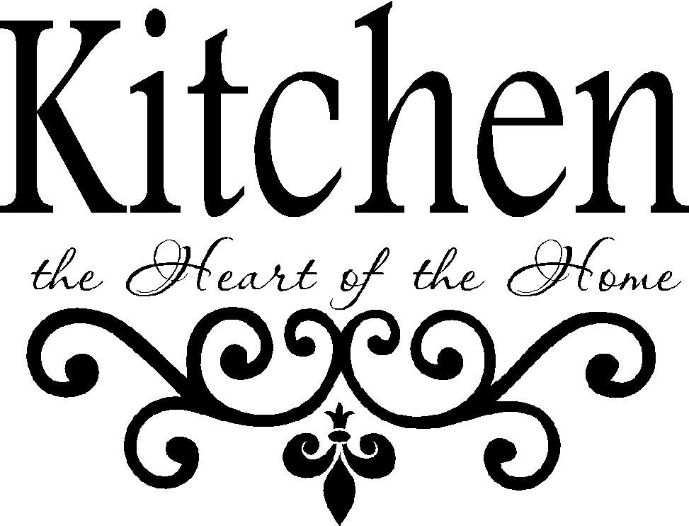 wall decal sayings for kitchen