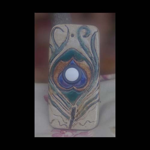 Peacock Feather Doorbell