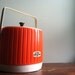 Totally 70s Bright Orange Thermos Ice Bucket