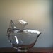 The Classiest Vintage Glass Chip and Dip Set