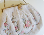 VINTAGE FRENCH WEDDING Designer Bag by Helene Dale Paris Rare