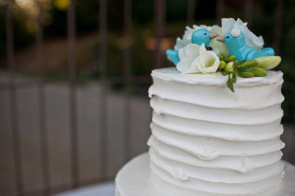 Custom Love Bird Wedding Cake Topper Birds - Custom Choice of Colors