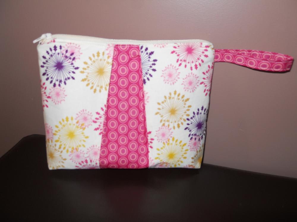 Clutch/Large Wristlet in Pink