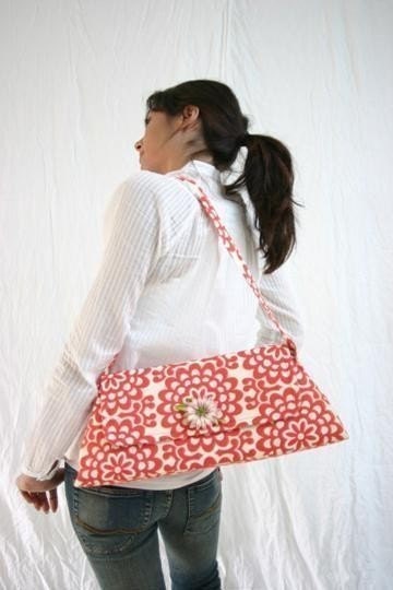 Amy Butler - Lotus - Wall Flower in Cherry - 1/2 yard