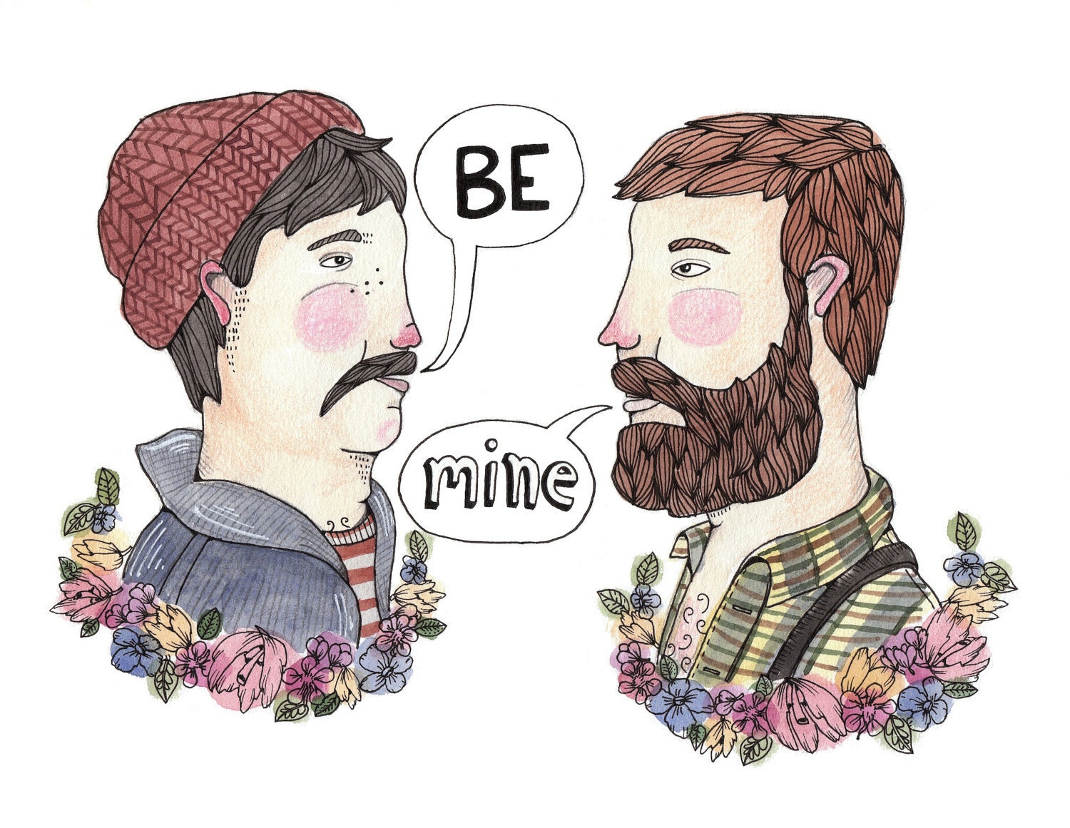 Mister and Mister Love Card