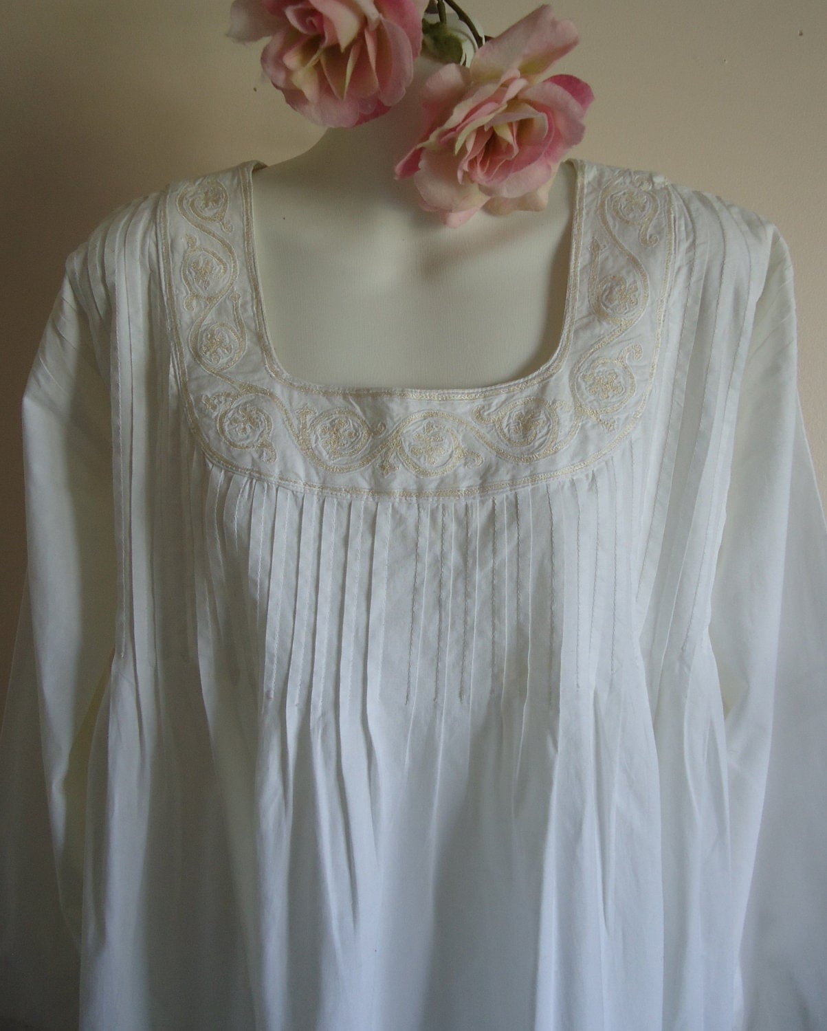 vintage-past-times-white-cotton-nightgown-by-madmakcloset-on-etsy