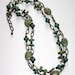 RESERVED for Megan - Black FriDAy SaLE - Turquoise, magnesite, and jasper 2 strand necklace