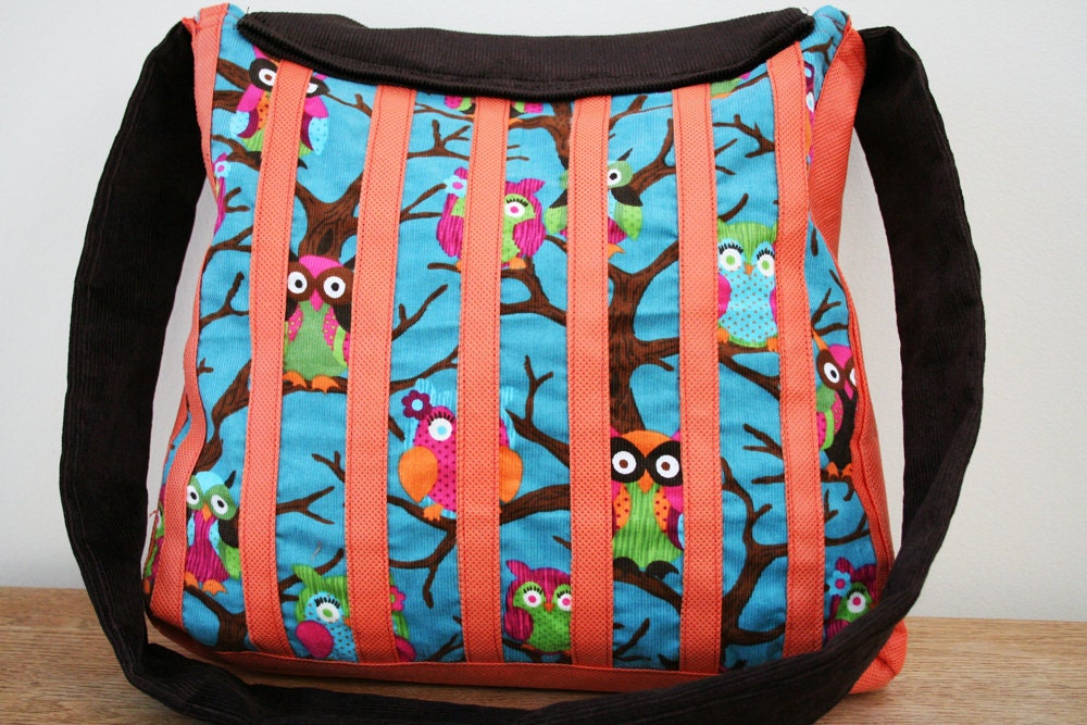 I Know Why the Caged Owl Hoots Messenger Bag