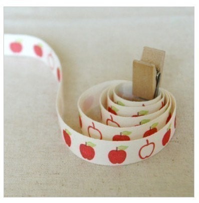 One Sale - 10 meters Zakka handmade icons sewing fabric tape