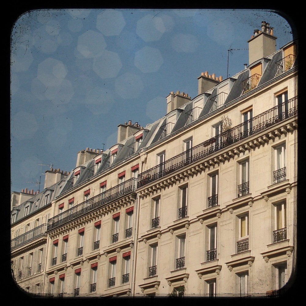 5x5 fine art photograph /// baron haussmann /// paris photo by lesley sico