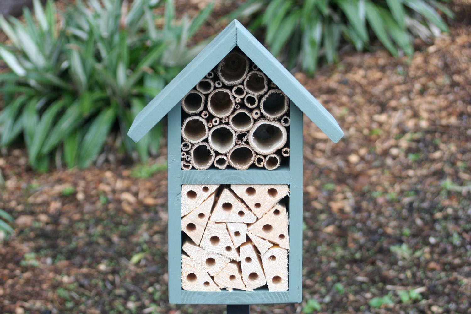 Two Tier Insect and Bee Hotel, Wild Thyme.
